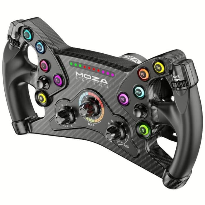 Ігрове кермо Moza Racing KS Steering для PC 30 см 10кн R GB Black (RS047) - фото 3