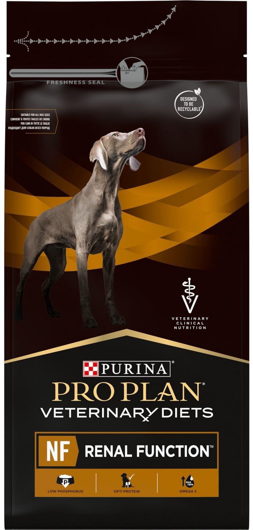 Сухой корм для собак с заболеванием почек Purina Pro Plan Veterinary Diets NF Renal Function 1,5 кг (7613287916464)