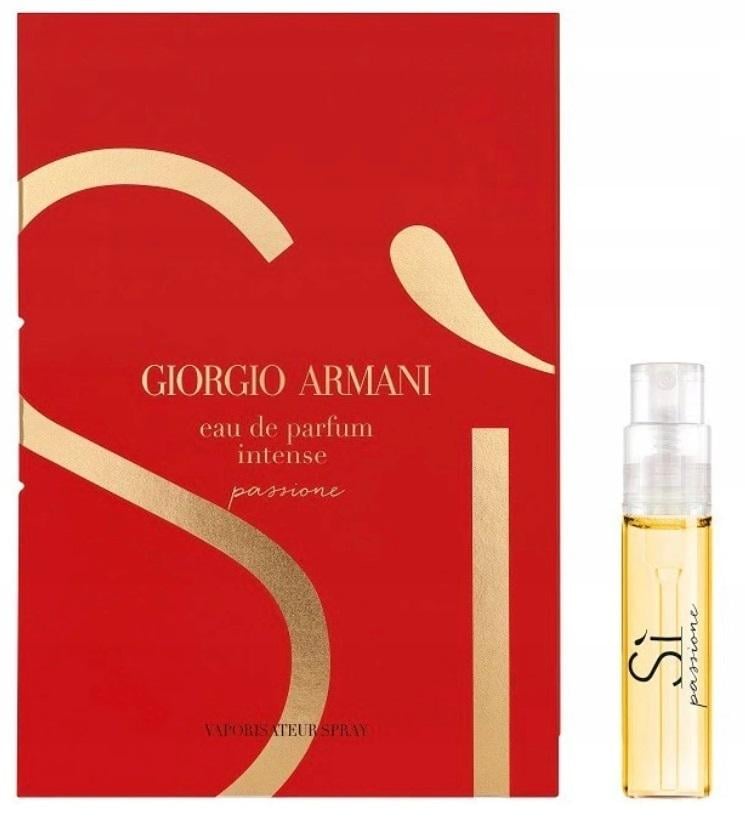 Парфюмированная вода для женщин Giorgio Armani Si Passione Intense 1,2 мл пробник (380579) - фото 1