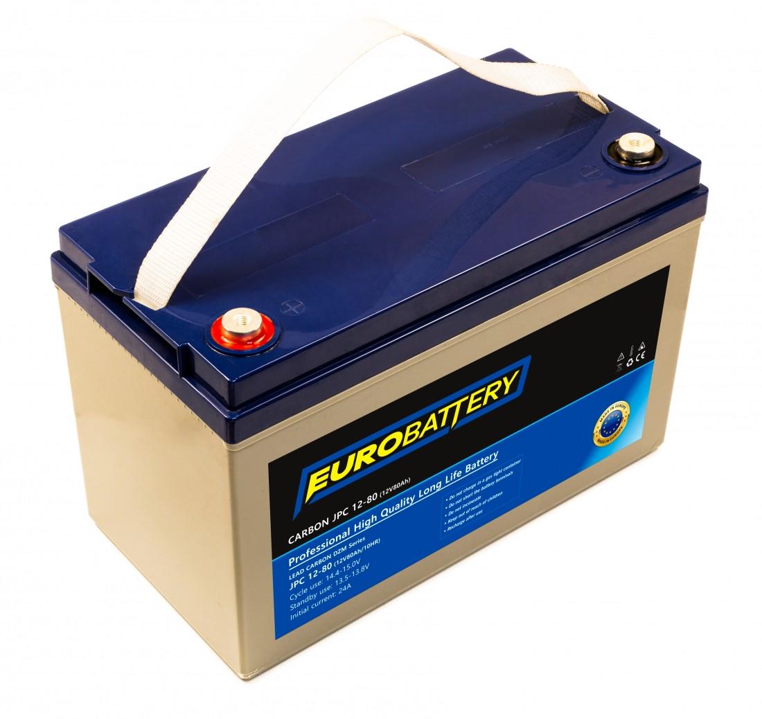 Аккумулятор для ИБП EuroBattery JPC12-80 DZM карбоновый 12V 80 Ач (678)