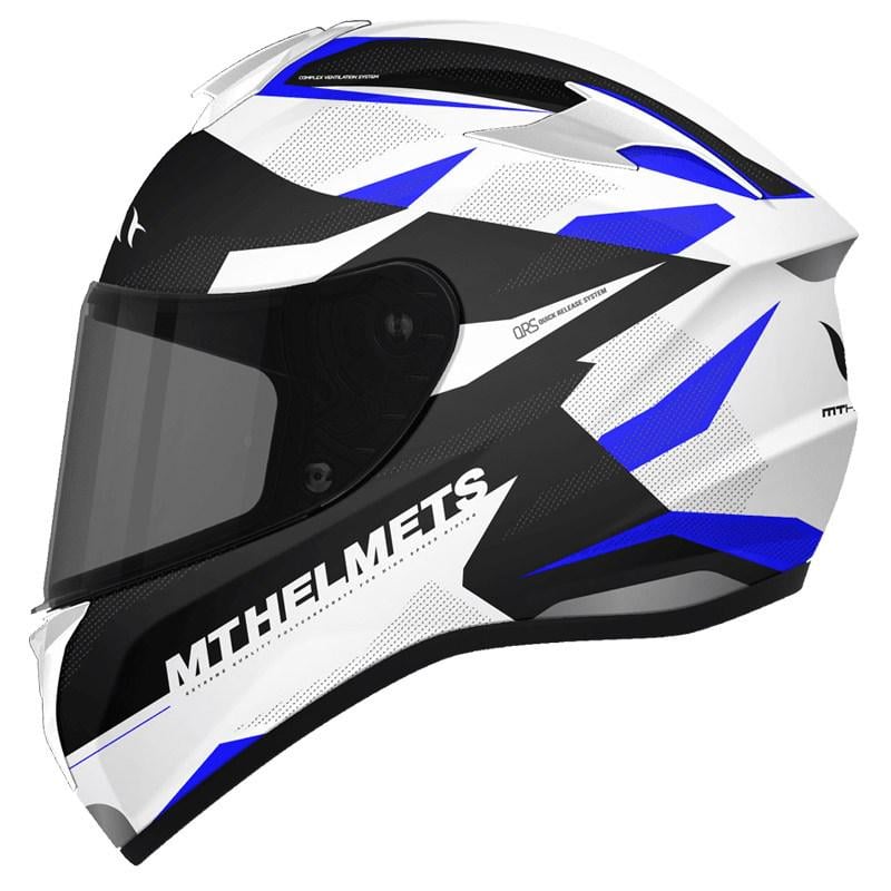Мотошлем MT HELMETS Targo Enjoy XXL White/Black/Blue (11112) Мотошлем MT HELMETS Targo Enjoy XXL White/Black/Blue (11112)