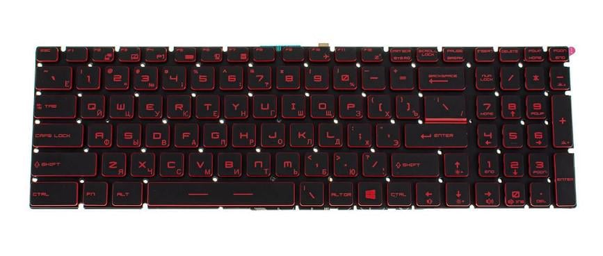 Клавіатура для ноутбука MSI WT72 з підсвічуванням клавіш