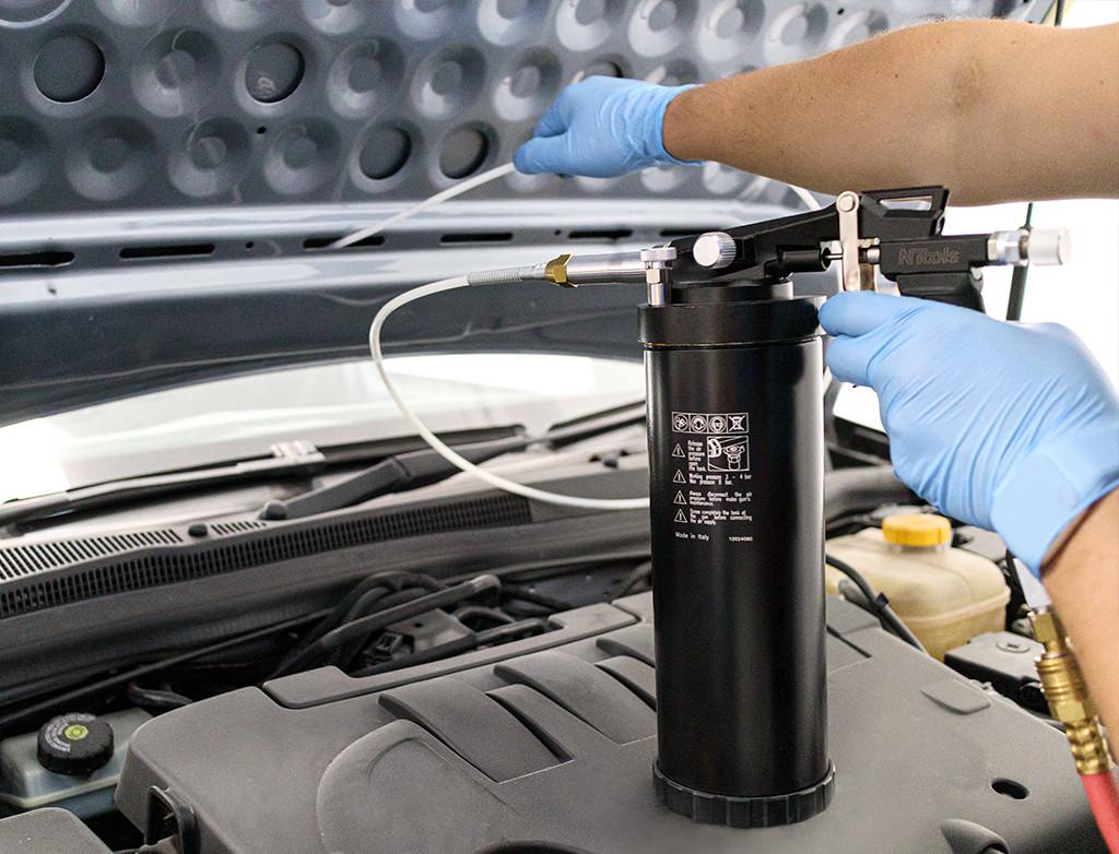 Пистолет-распылитель APP NTools BS 2 WBS для нанесения защитных и консервирующих покрытий с баллоном - фото 5