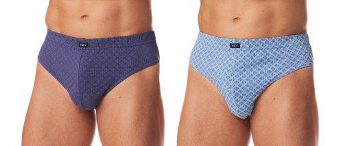 Трусы слипы мужские KEY MPC839 A23 М 2 шт . Разноцветный с рисунком (5904765657200)