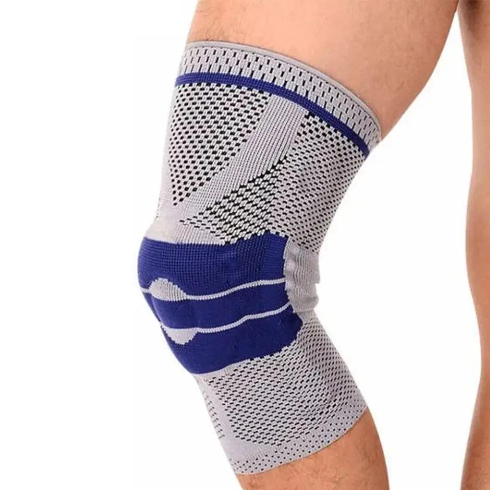 Фіксатор для коліна KNEE SUPPORT XL Сірий (ULT-0361973) - фото 5