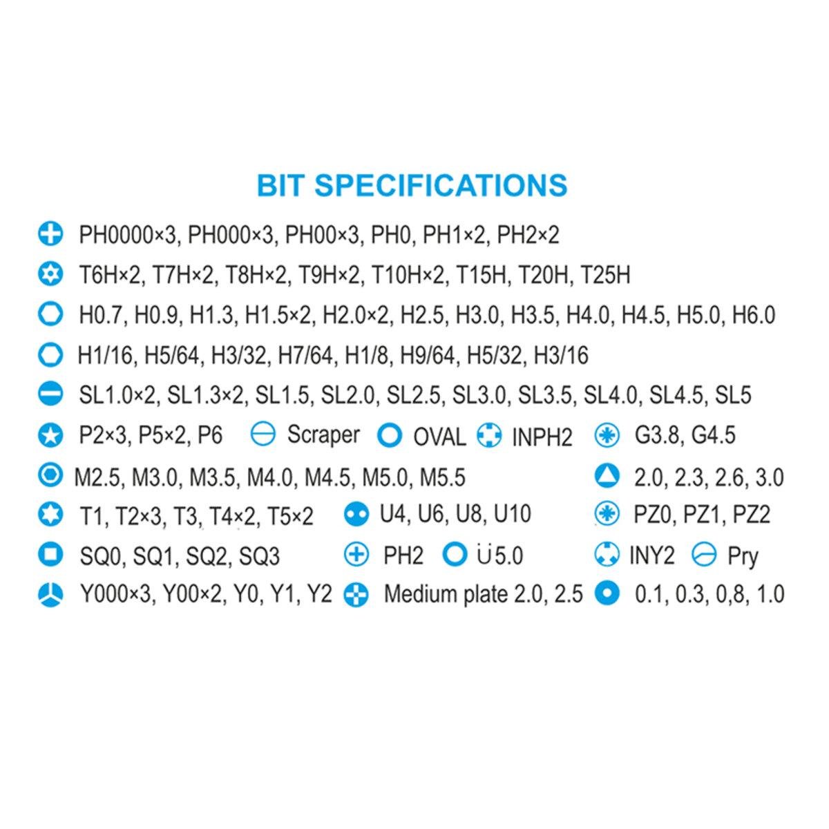 Отвертка Brevia с комплектом насадок для точных работ 126в1 - фото 2