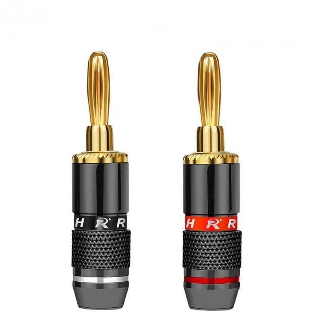 Штекеры акустические SUNROZ Banana Plug Male 2 шт. (A48440)