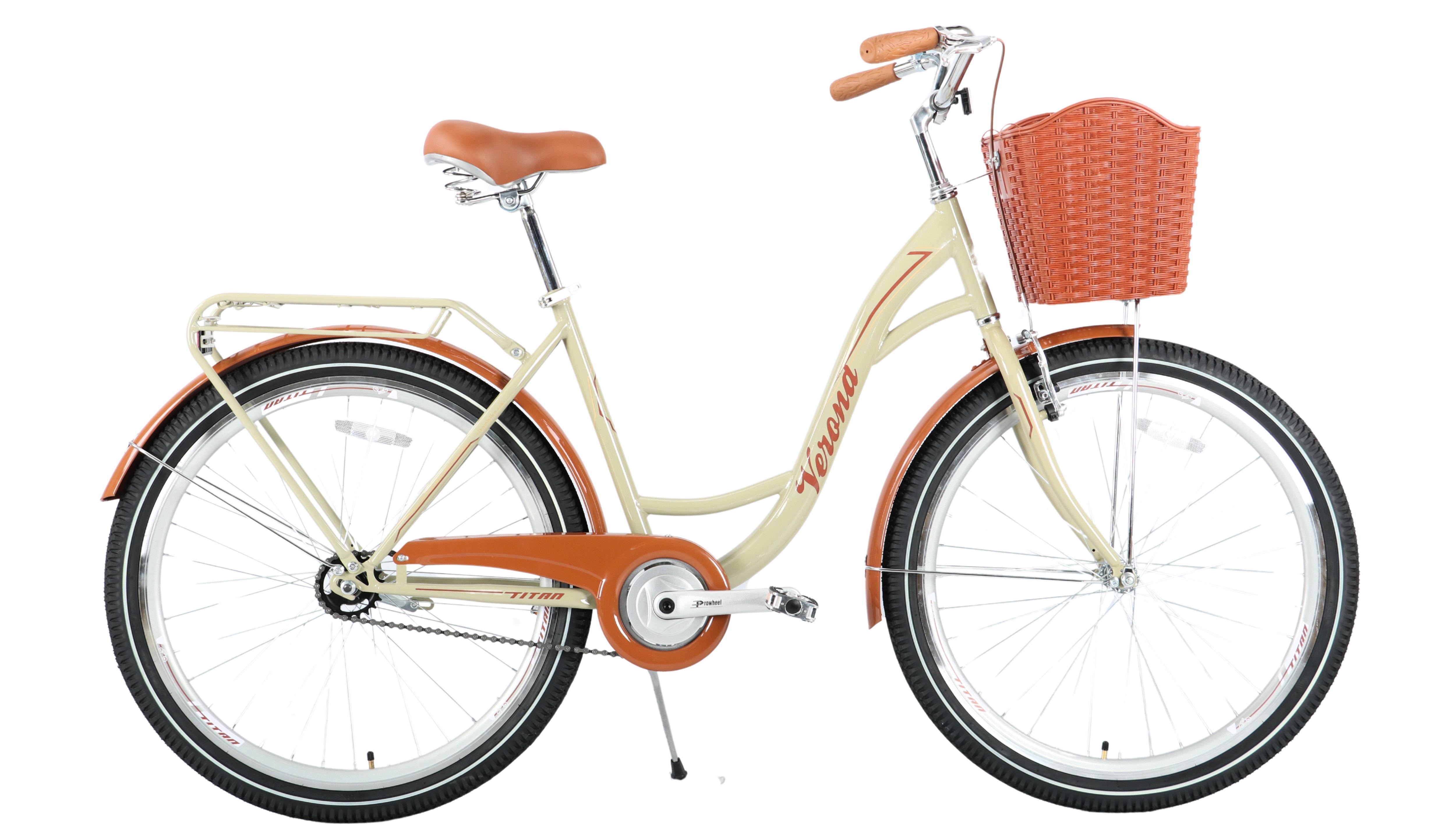 Велосипед Titan Verona 2021 26" 18" Латте