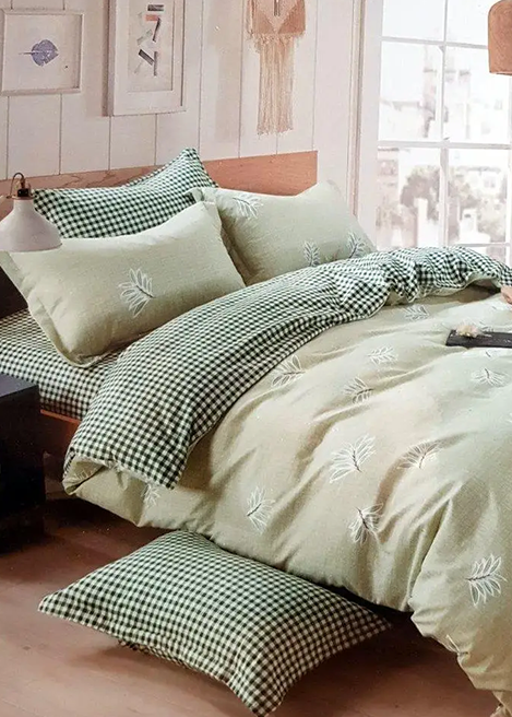 Комплект постельного белья Home comfort полуторный простынь на резинке хлопок 9983043 SN (DR010321)