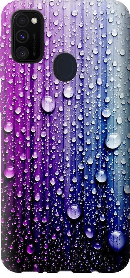Чохол на Samsung Galaxy M21 M215F Краплини води (3351u-2016-42517) Чохол на Samsung Galaxy M21 M215F Краплини води (3351u-2016-42517)
