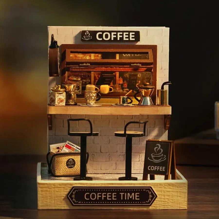 Румбокс 3D Coffee Time интерьерный конструктор (QT-048) - фото 3