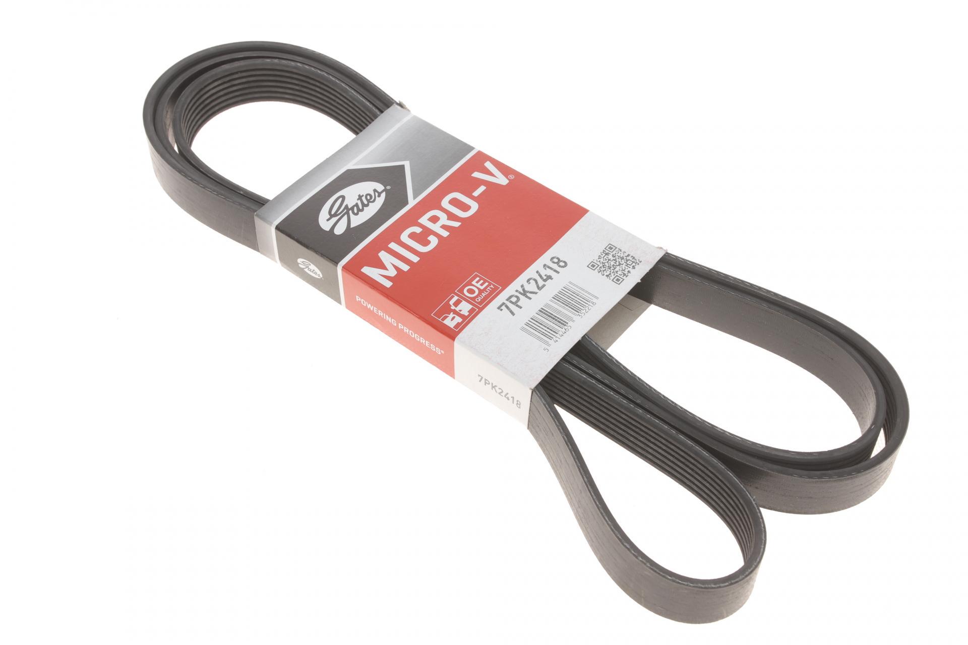 Ремень генератора GATES для MB C-class W203/W204/E-class W211/W212 2.0 02-14 M271 (7PK2418)