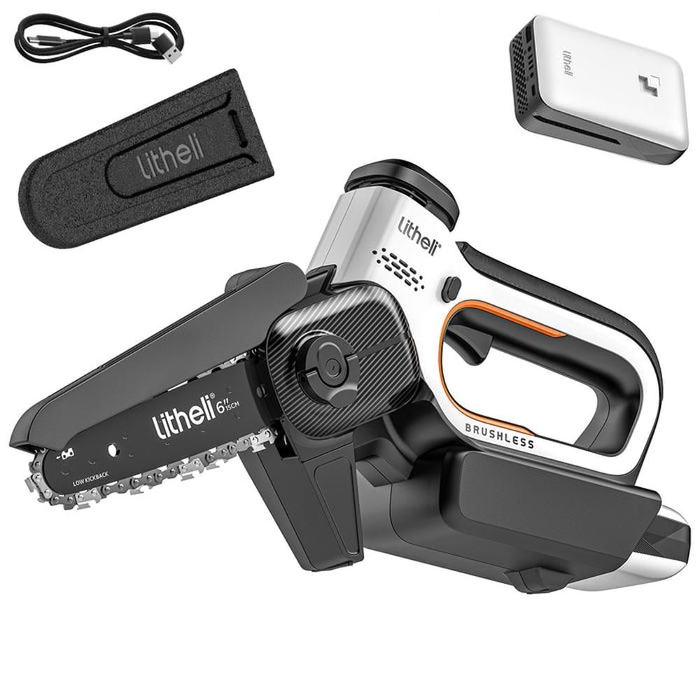 Пила цепная аккумуляторная Litheli Power Bank Litheli 20000 mAh 45W 2А (26976436)