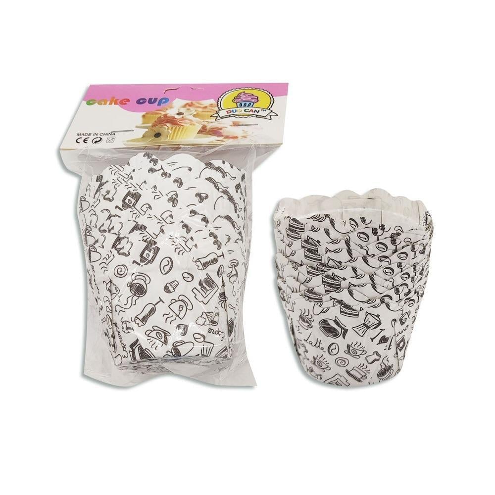 Формочки паперові для кексів R97442 Cake cup 50 шт. 5,5х5 см - фото 1