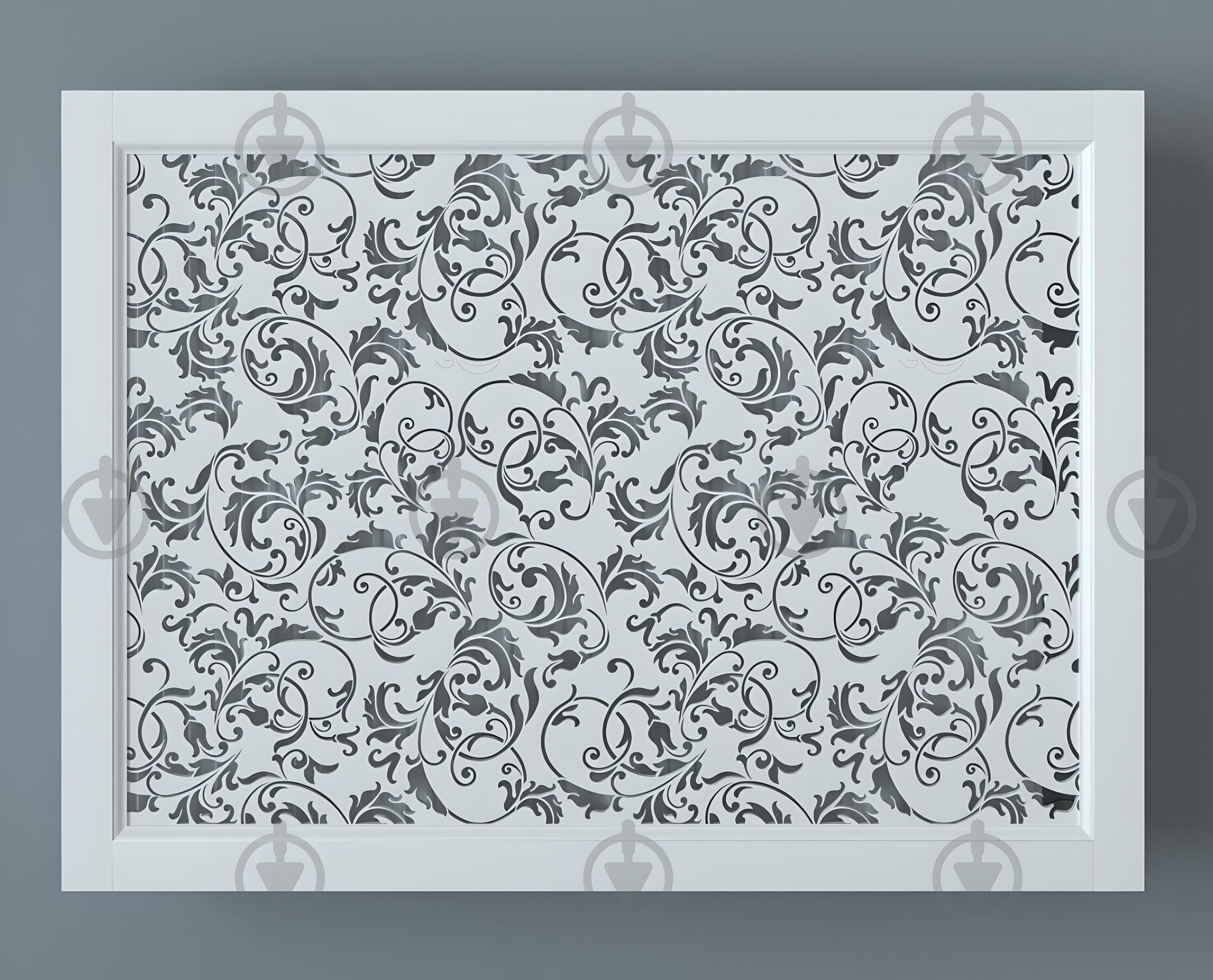 Экран-решетка декоративная на батарею отопления R79-F70 Белый (26498510)