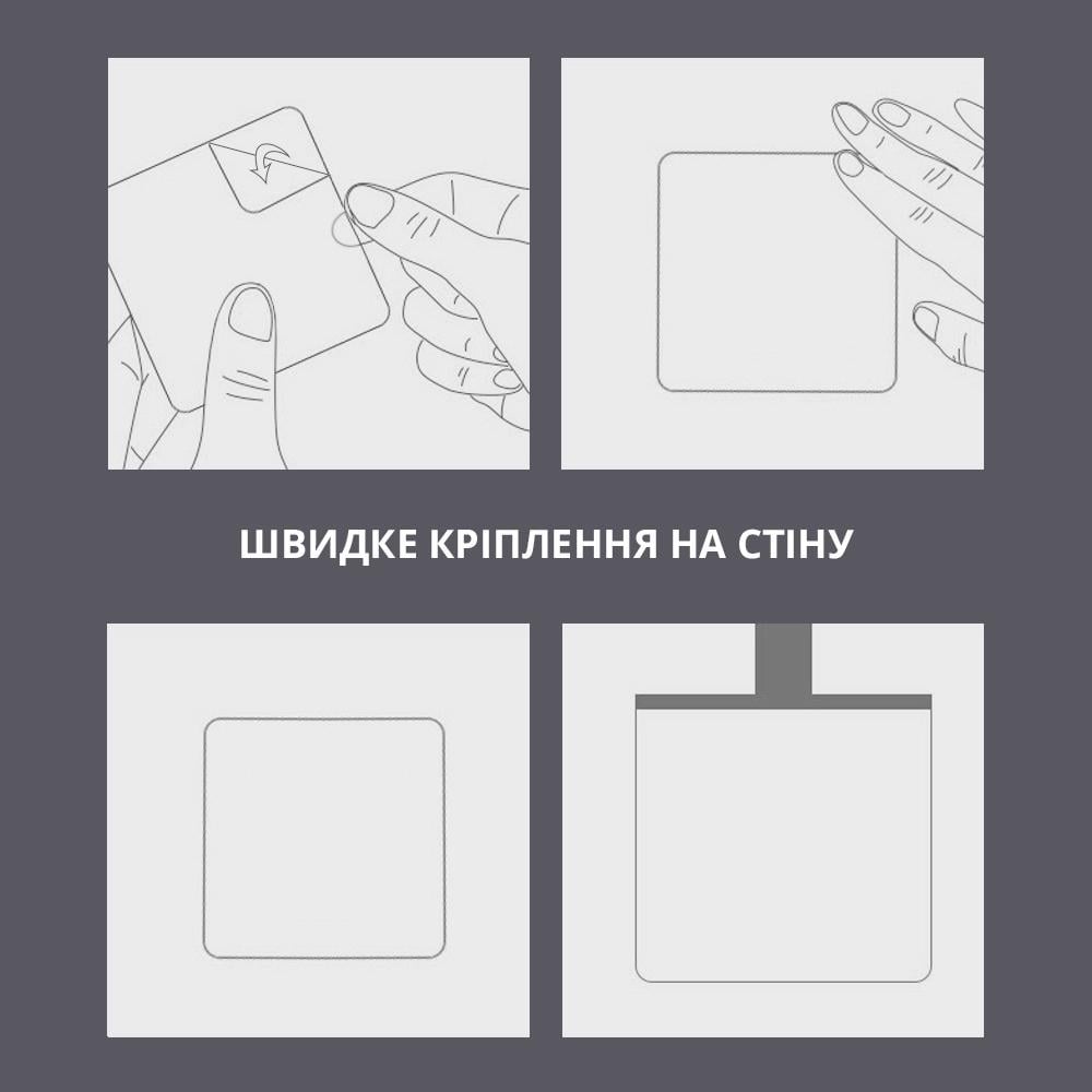 Йоржик для унітазу силіконовий з кріпленням на стіну Білий (YORSHK-WHT-0031) - фото 9