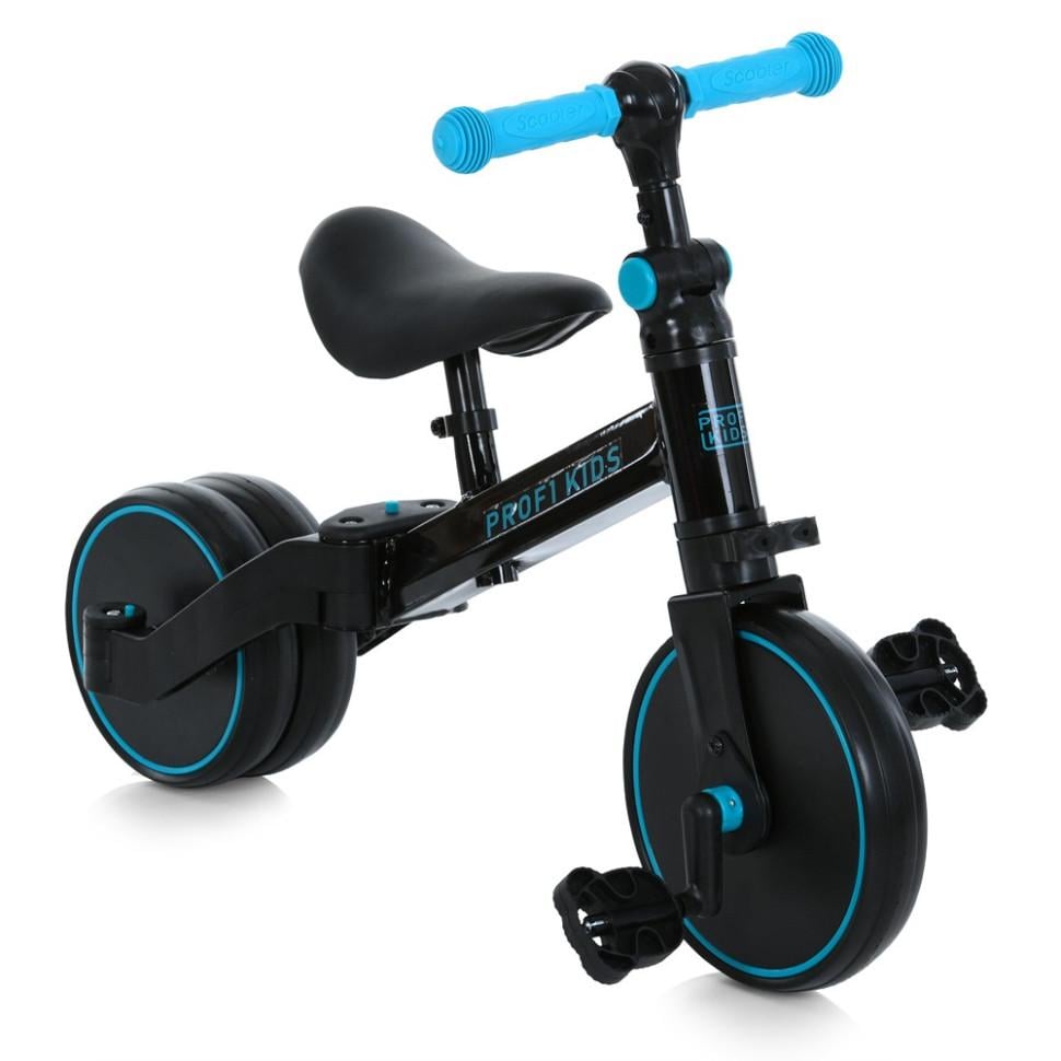 Биговел детский PROFI KIDS трансформер 4в1 10" Черный (BT-168-B-85)