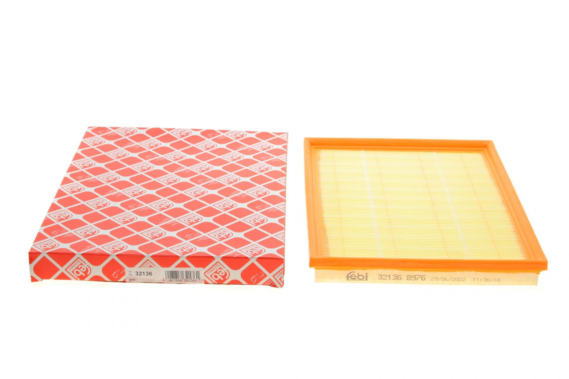 Фильтр воздушный FEBI BILSTEIN для Opel Astra F 1,4-2,0/ 1,7 TD 91-02- (32136)