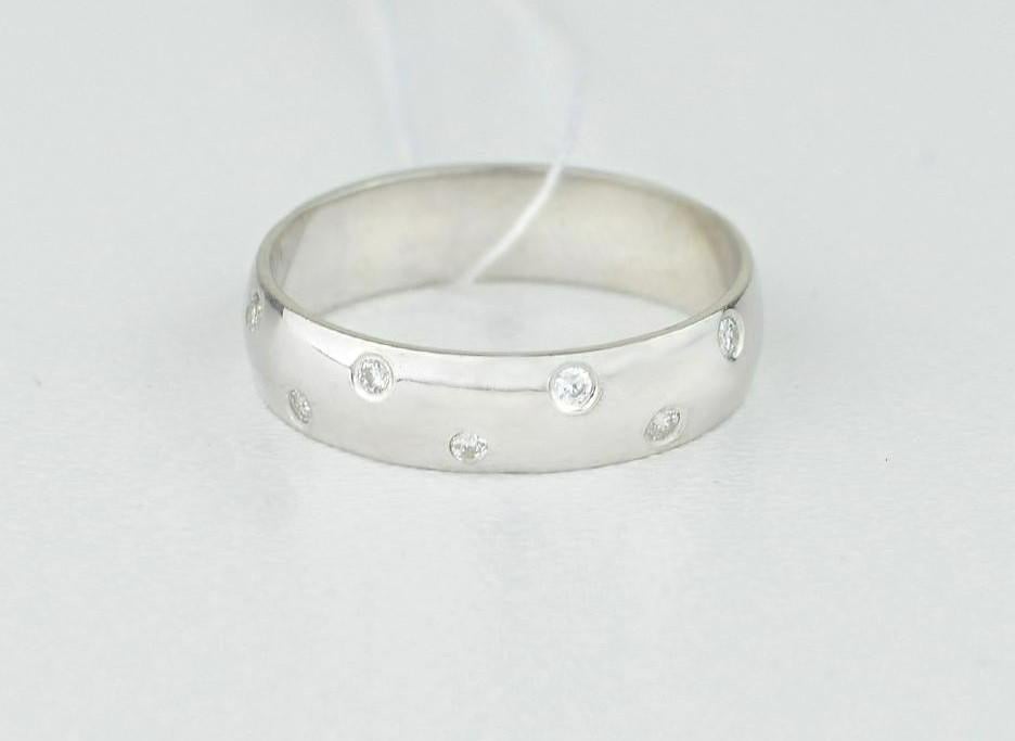 Кольцо серебряное со вставками кубическим цирконием родированное 16,5 (39-kr) Кольцо серебряное со вставками кубическим цирконием родированное 16,5 (39-kr)