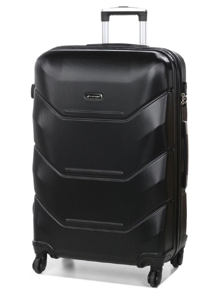 Чемодан пластиковый Madisson 32303 большой Черный (Mp00138)