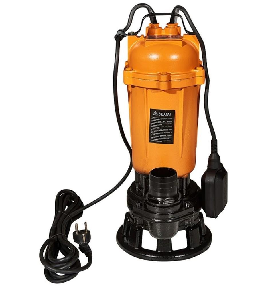 Насос дренажно-фекальный Powercraft WQCD 2200f 20000 л/ч кабель 6 м (AMT-77317)