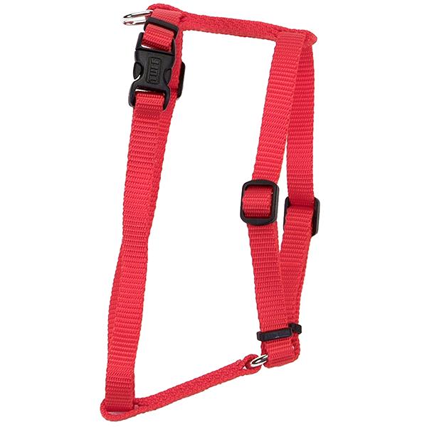 Шлея для собак Coastal Nylon Adjustable нейлон 1,6x46-76 см Красный (76484088810)