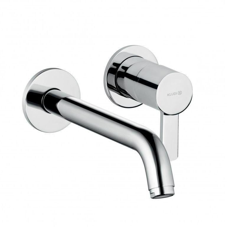 Смеситель для умывальника Kludi Zenta со стены Хром (382450575)