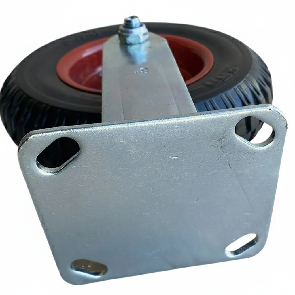 Колесо для тачки бандажное в неповоротном кронштейне 200 мм (2579554466) - фото 2 Колесо для тачки бандажное в неповоротном кронштейне 200 мм (2579554466) - фото 2