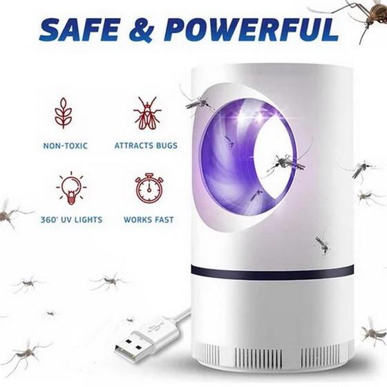 Уничтожитель комаров и насекомых ультрафиолетовый Mosquito Killer от USB (2771) - фото 6