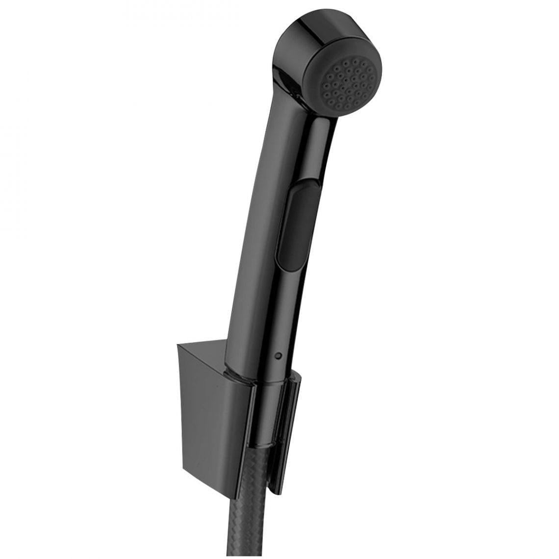 Гигиенический ручной душ Hansgrohe 1jet Brushed Black Chrome (36292422)