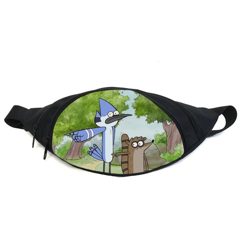 Поясная сумка-бананка Regular Show RS-09 Черный (2181713102) Поясная сумка-бананка Regular Show RS-09 Черный (2181713102)