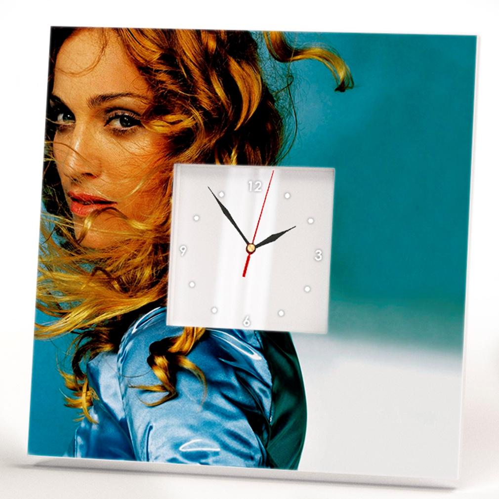 Часы Певица Мадонна 260x260 мм (C00966) Часы Певица Мадонна 260x260 мм (C00966)