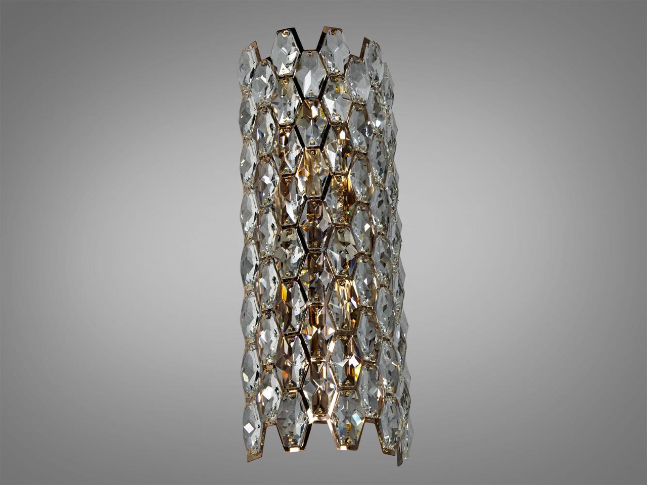 Бра Diasha 9136B420GD кристаллы Золотой (2816779385)