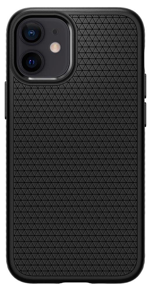 Чехол противоударный Spigen Liquid Air Armor ACS01744 для Iphone 12 Mini (5.4") Black Чехол противоударный Spigen Liquid Air Armor ACS01744 для Iphone 12 Mini (5.4") Black