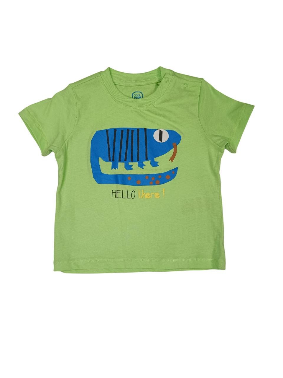Футболка дитяча для хлопчика Cool Club 80 см Салатовий (0562)