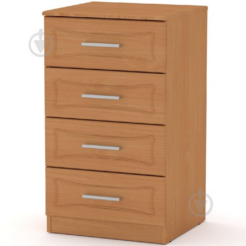 Комод KOMPANIT 4А МДФ Бук