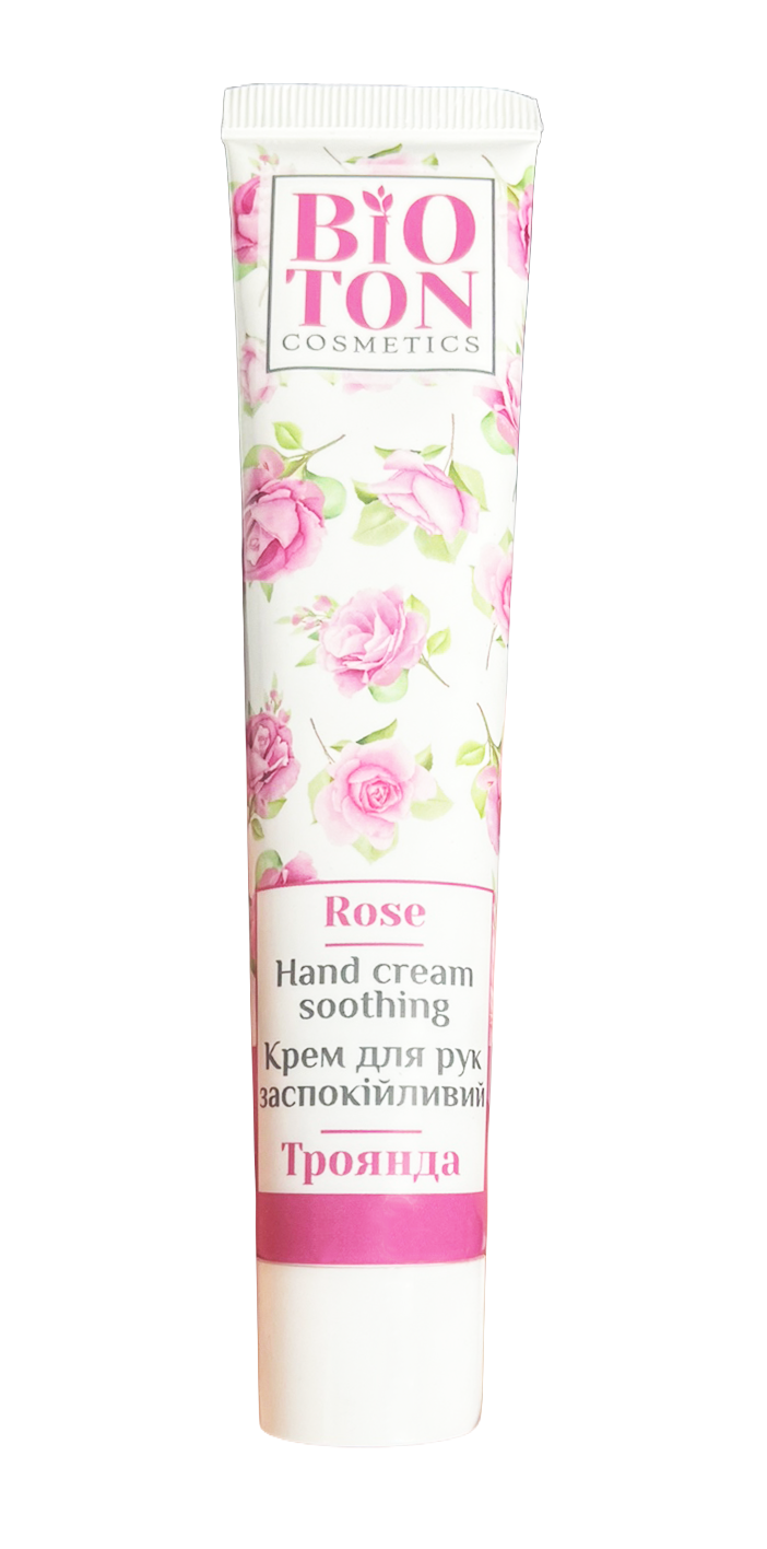 Крем для рук Bioton Cosmetics Роза успокаивающий 44 мл (133731)