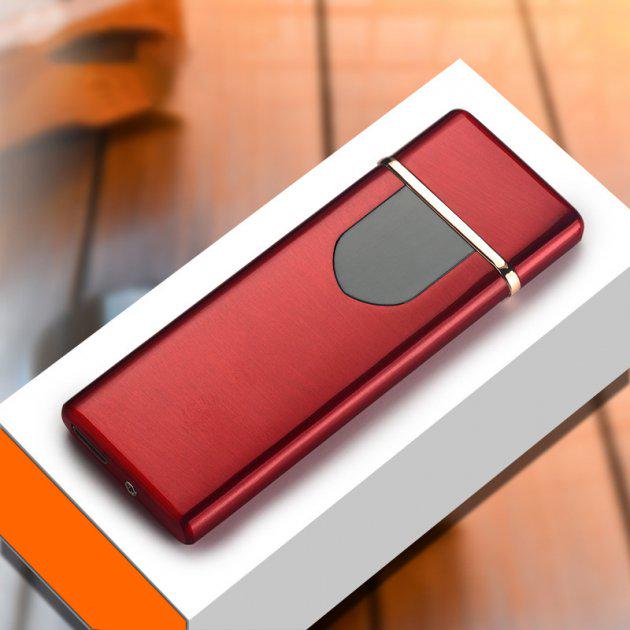 Зажигалка спиральная USB ZGP ABS Красный (IR004615)