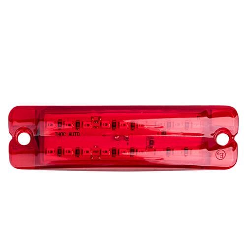 Повторювач габариту подвійний палець 18 LED 12/24 V 20х100х10мм Red (EK-1822-red)