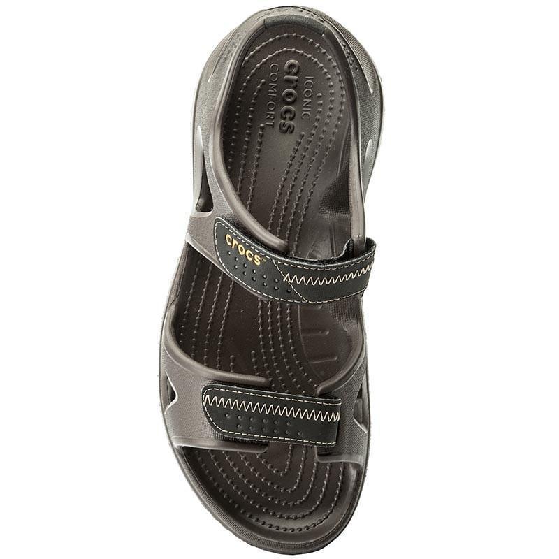 Сандалии мужские Crocs Swiftwater River Sandal р. 44/45 Espresso (1158) - фото 9