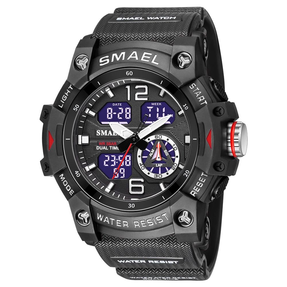 Часы мужские наручные Smael 8007 watсh Black (15170)