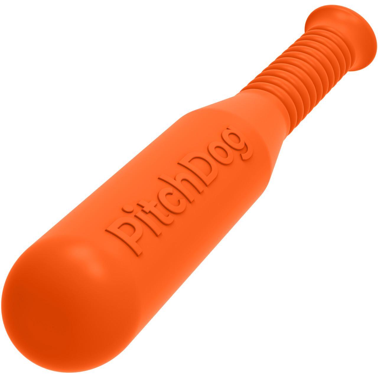 Ігрова бита для апортировки PitchDog 35 см Ø 6 см Помаранчевий (62404) - фото 2