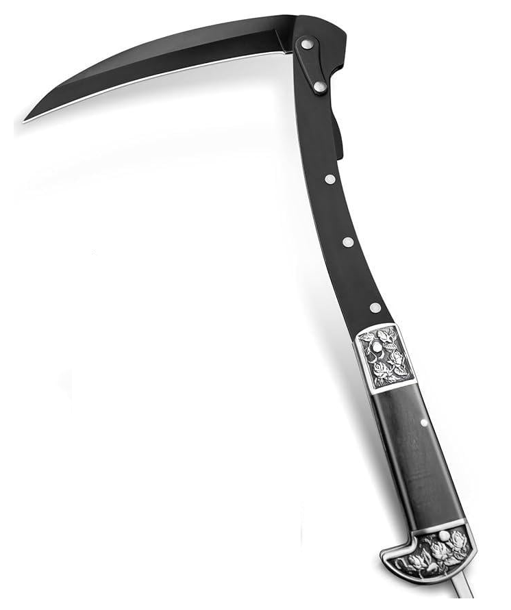 Серп складной VALHALLA с деревянной ручкой Серп складной VALHALLA с деревянной ручкой