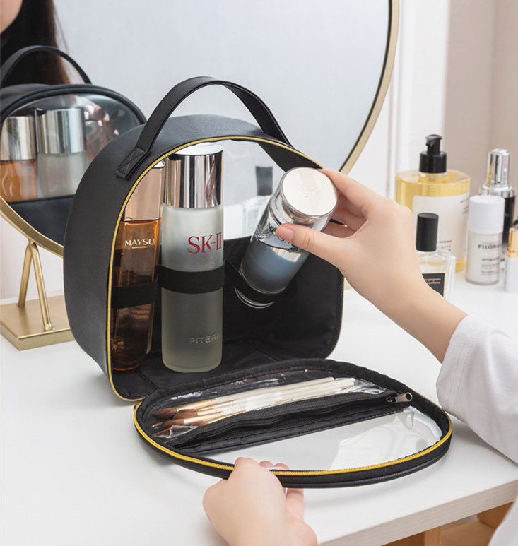 Набір косметичок 8414 3 шт. Чорний (4417072) - фото 6 Набір косметичок 8414 3 шт. Чорний (4417072) - фото 6