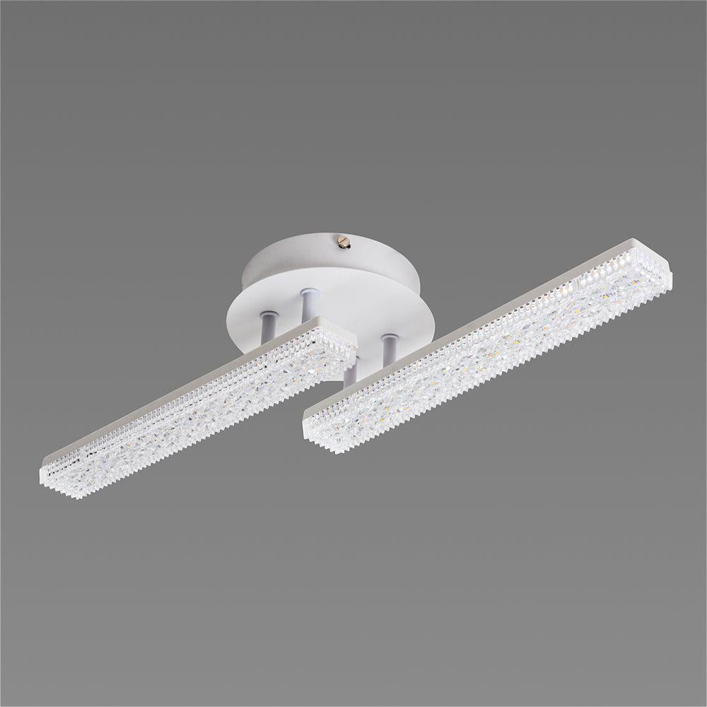 Люстра светодиодная акриловая Valeso V 3445-2С WH (000037712)