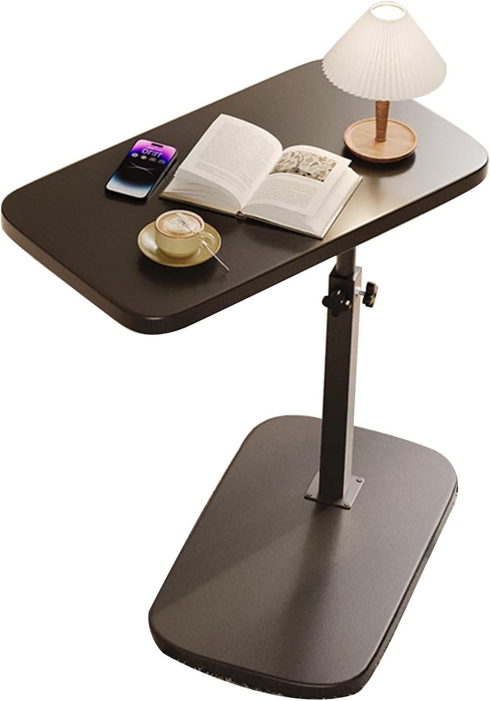 Столик прикроватный 40х30 см с регулируемой высотой 45-80 см и вращением 360° (17236)