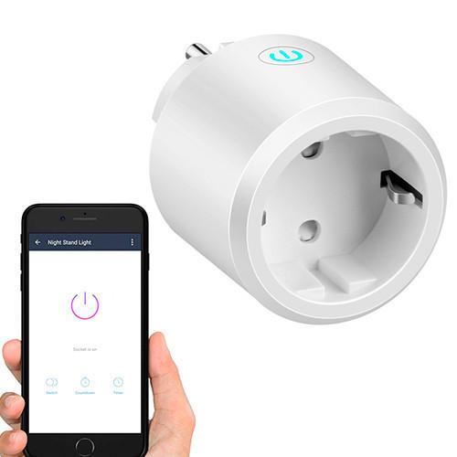 ᐉ Умная Wi-Fi розетка 220В 10А недельный таймер Smart Life BSD23 ...