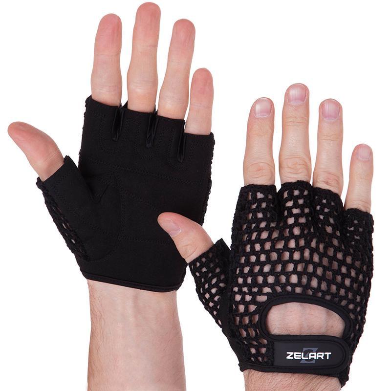 Перчатки для фитнеса Zelart SB-161955 L Черный (07363048)