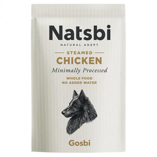 Корм для собак вологий Gosbi Natsbi Steamed Chicken повноцінний з куркою 200 г (4912)