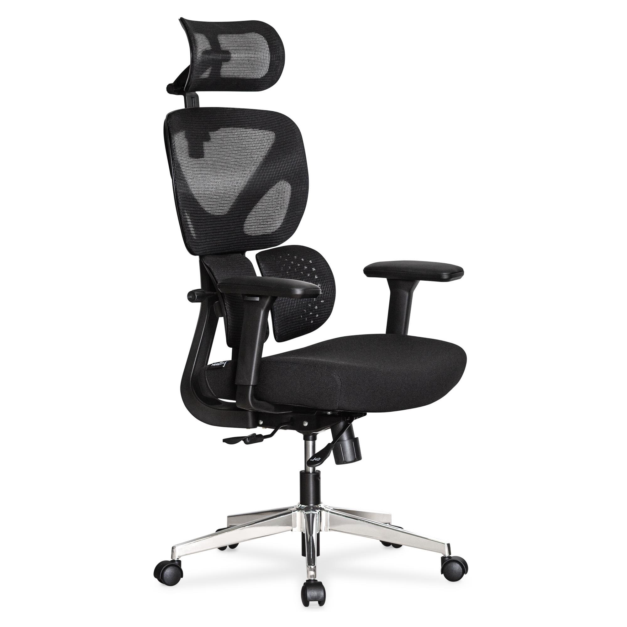 Крісло Mealux D1 Duo Air Fabric Black (HF-D1 Duo F/B)